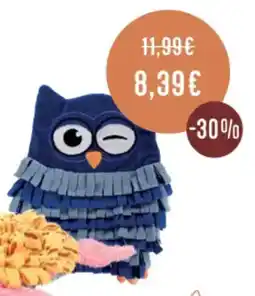 Poils et Plumes Snuffelmat Uil aanbieding