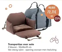 Poils et Plumes Transporttas voor auto aanbieding