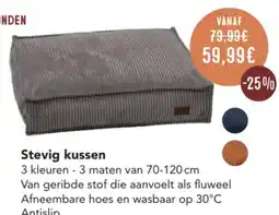 Poils et Plumes Stevig kussen aanbieding