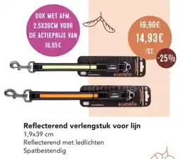Poils et Plumes Reflecterend verlengstuk voor lijn aanbieding