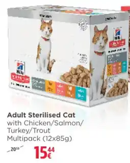 Poils et Plumes Adult Sterilised Cat aanbieding