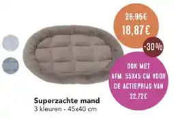 Poils et Plumes Superzachte mand aanbieding