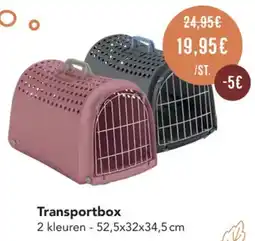 Poils et Plumes Transportbox aanbieding