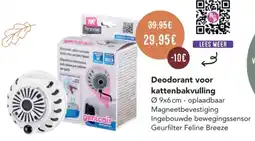 Poils et Plumes Deodorant voor kattenbakvulling aanbieding