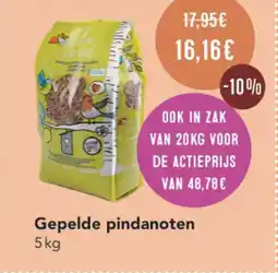 Poils et Plumes Gepelde pindanoten aanbieding