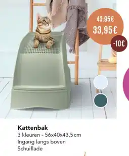 Poils et Plumes Kattenbak aanbieding