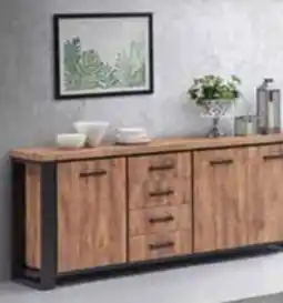 Budget Meubelen Dressodressoir b. 225 x d.45 x h.90 aanbieding
