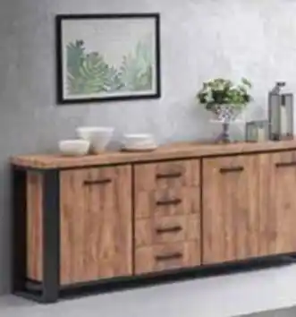 Budget Meubelen Dressodressoir b. 225 x d.45 x h.90 aanbieding