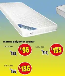 Budget Meubelen Matras polyether Jupiter aanbieding