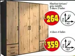 Budget Meubelen Kleerkast aanbieding