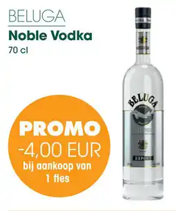 Prik en Tik Beluga Noble Vodka aanbieding