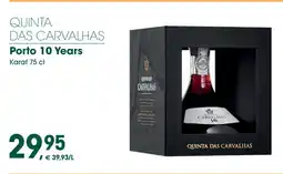 Prik en Tik Quinta das carvalhas Porto 10 Years aanbieding