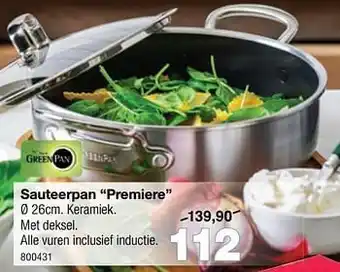Sauteerpan premiere