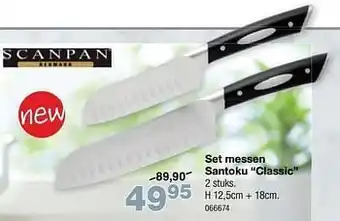 Set messen santoku classic