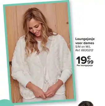Carrefour Market Loungesjasje voor dames aanbieding