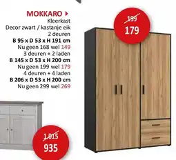 Weba MOKKARO aanbieding