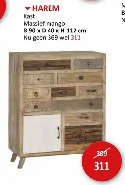 Weba HAREM aanbieding