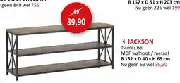 Weba JACKSON aanbieding