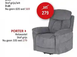 Weba PORTER aanbieding