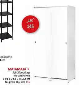 Weba MATAMATA aanbieding