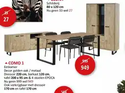 Weba COMO 1 aanbieding