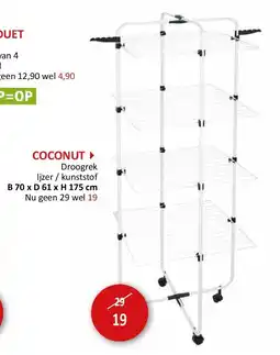 Weba COCONUT aanbieding
