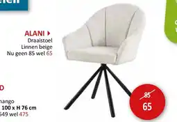 Weba ALANI aanbieding