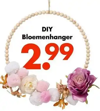 Diy bloemenhanger