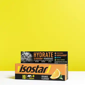 Decathlon Bruistabletten voor isotone drank Powertabs sinaasappel 10x12 g aanbieding
