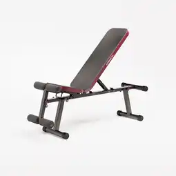 Decathlon Verstelbare en inklapbare halterbank 500 aanbieding