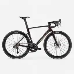 Decathlon Racefiets RCR Pro Shimano Ultegra DI2 vermogenssensor chocoladebruin aanbieding