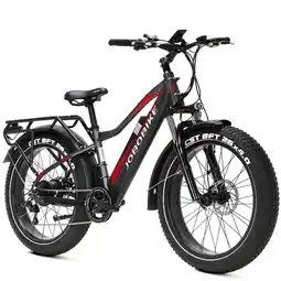 Decathlon Elektrische fiets voor volwassenen JOBOBIKE Robin 26 inch 250W 48V13AH aanbieding