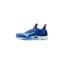 Decathlon Hardloopschoenen Volwassen Mizuno Wave Momentum 3 Blauw aanbieding