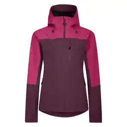 Decathlon Dames Mountain Series Waterdichte Jas (Vijgen/Bersenroze) aanbieding