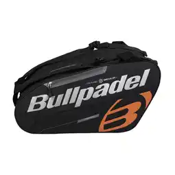 Decathlon PADEL BAG BULLPADEL TOUR BLACK/ORANGE EX BPPEX007 aanbieding