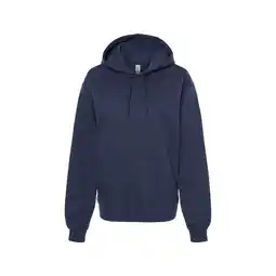 Decathlon Unisex Softstyle Fleece Midweight Hoodie voor volwassenen (Marine) aanbieding