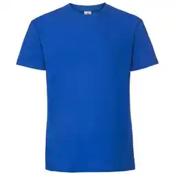 Decathlon Heren Iconic 195 Premium Ringspun Katoen TShirt (Koningsblauw) aanbieding