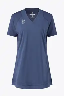 Decathlon Osaka Dames V-hals Tech Jurk | Future Dusk aanbieding