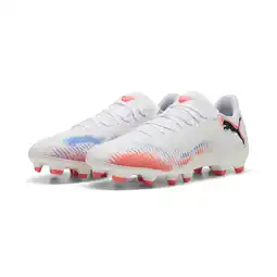 Decathlon FUTURE 8 PLAY FG/AG voetbalschoenen uniseks PUMA White Black Glowing Red aanbieding