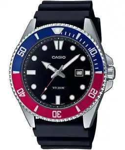Decathlon Herenhorloge Casio MDV-107-1A3VEF, Quartz, 44mm, 20ATM aanbieding