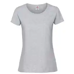 Decathlon Dames Iconic 195 Premium Heather TShirt (Grijs) aanbieding