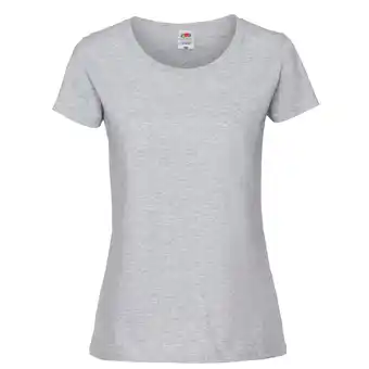 Decathlon Dames Iconic 195 Premium Heather TShirt (Grijs) aanbieding