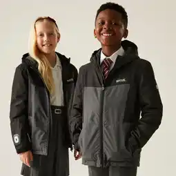 Decathlon Beamz waterdichte ademende isolerende jas met capuchon voor kinderen aanbieding