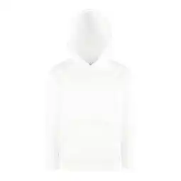 Decathlon Kinder/Kids Premium Effen Hoodie (Wit) aanbieding