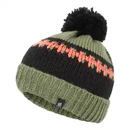Decathlon Kinder/Kinder Boffin II Bobble muts (Olivijn groen/zwart) aanbieding
