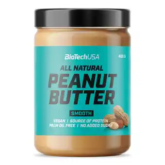 Decathlon Eiwitboters - Pindakaas (400g) - Glad aanbieding