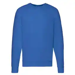 Decathlon Unisex Lichtgewicht Raglan Sweatshirt voor volwassenen (Koningsblauw) aanbieding