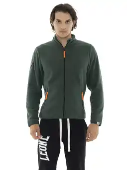 Decathlon Herensweater van microfleece met kraag en ritssluiting Basic aanbieding