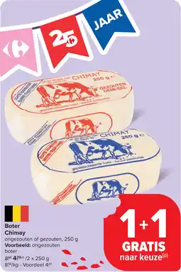 Carrefour Boter Chimay aanbieding