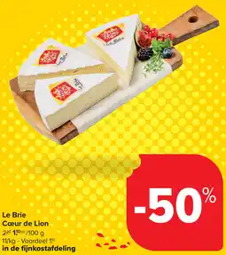 Carrefour Le Brie Cœur de Lion aanbieding